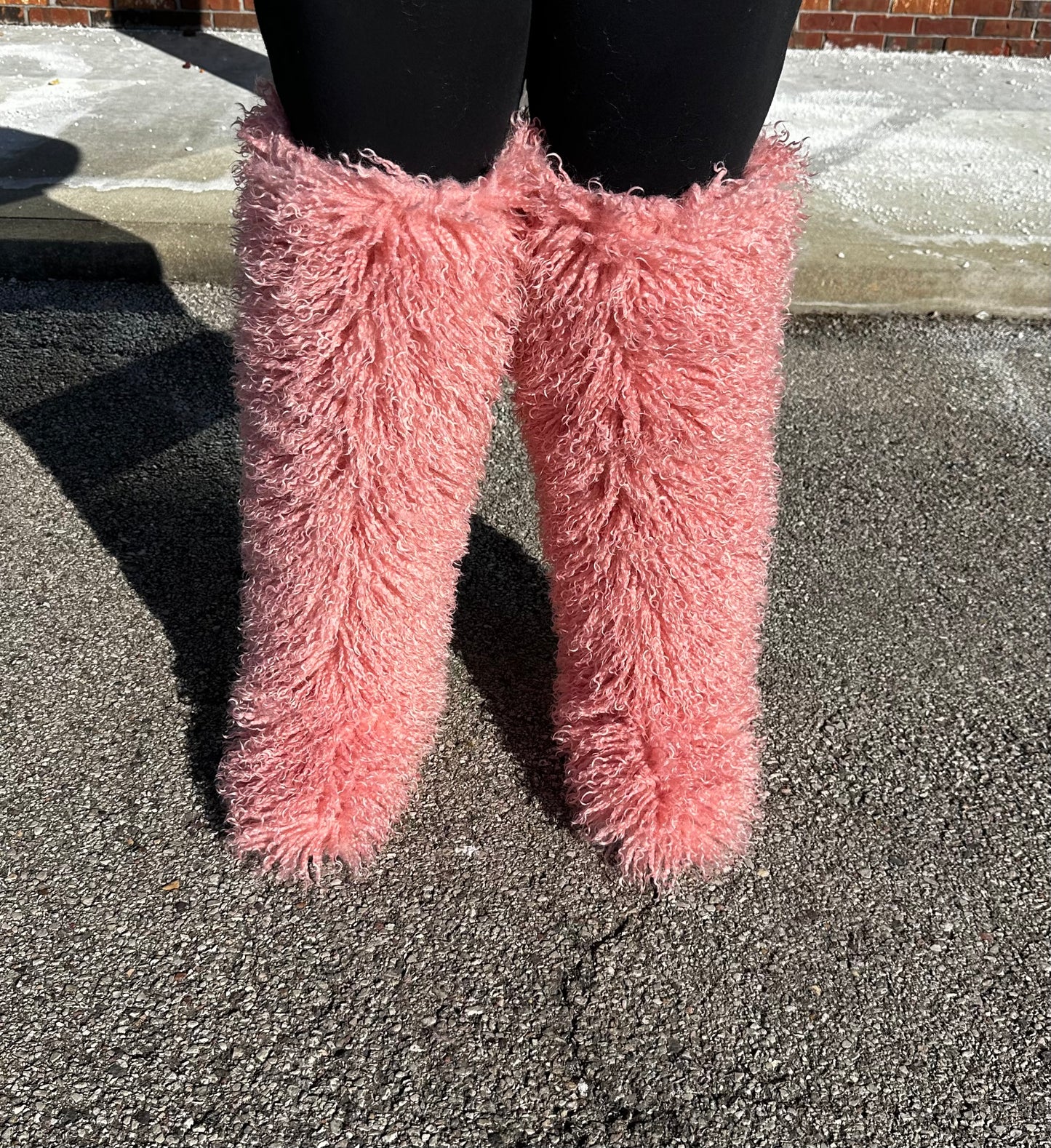 MONGOLIAN FUR BOOTS