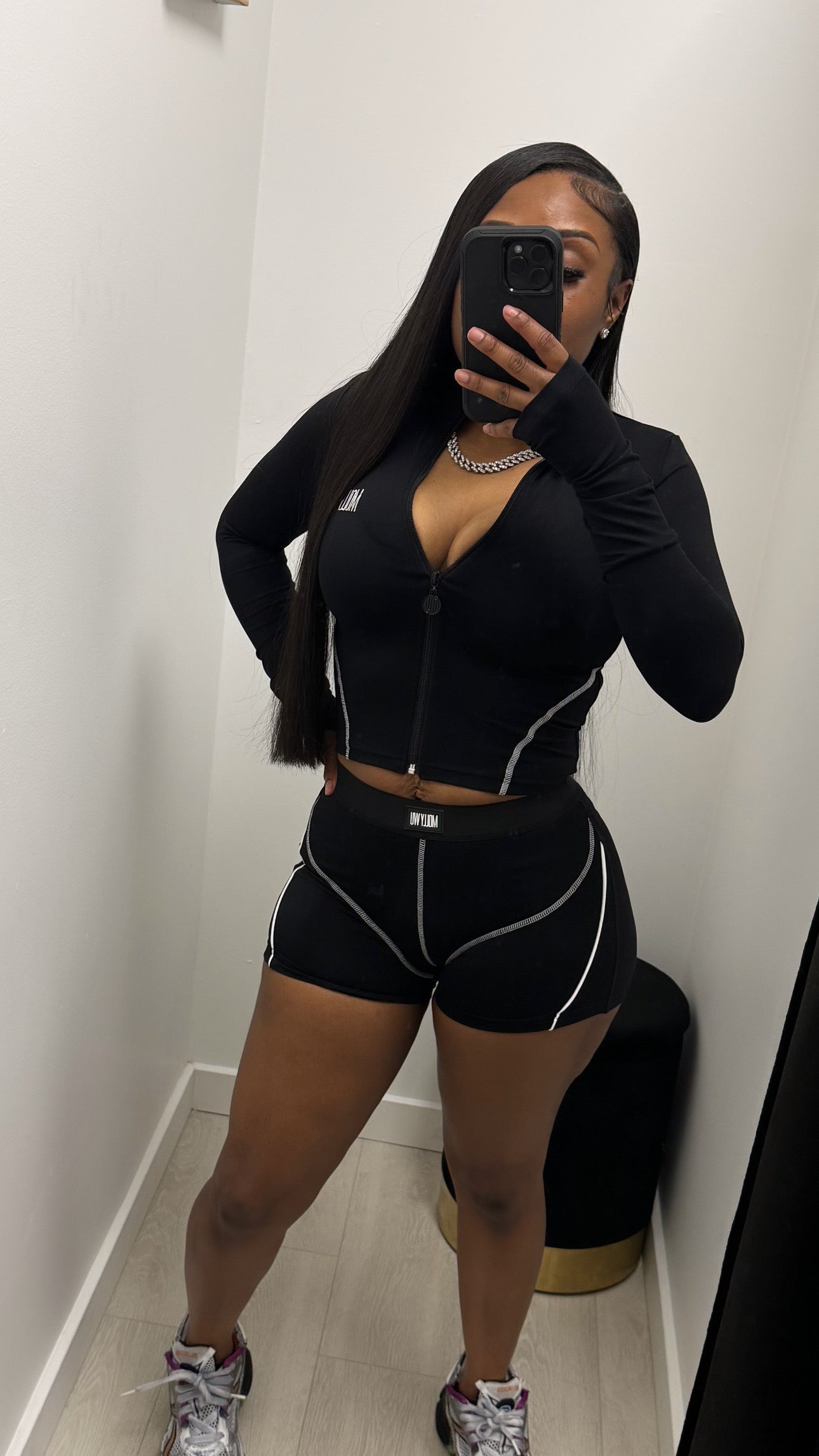 SCULPT SHORT SET - BLACK