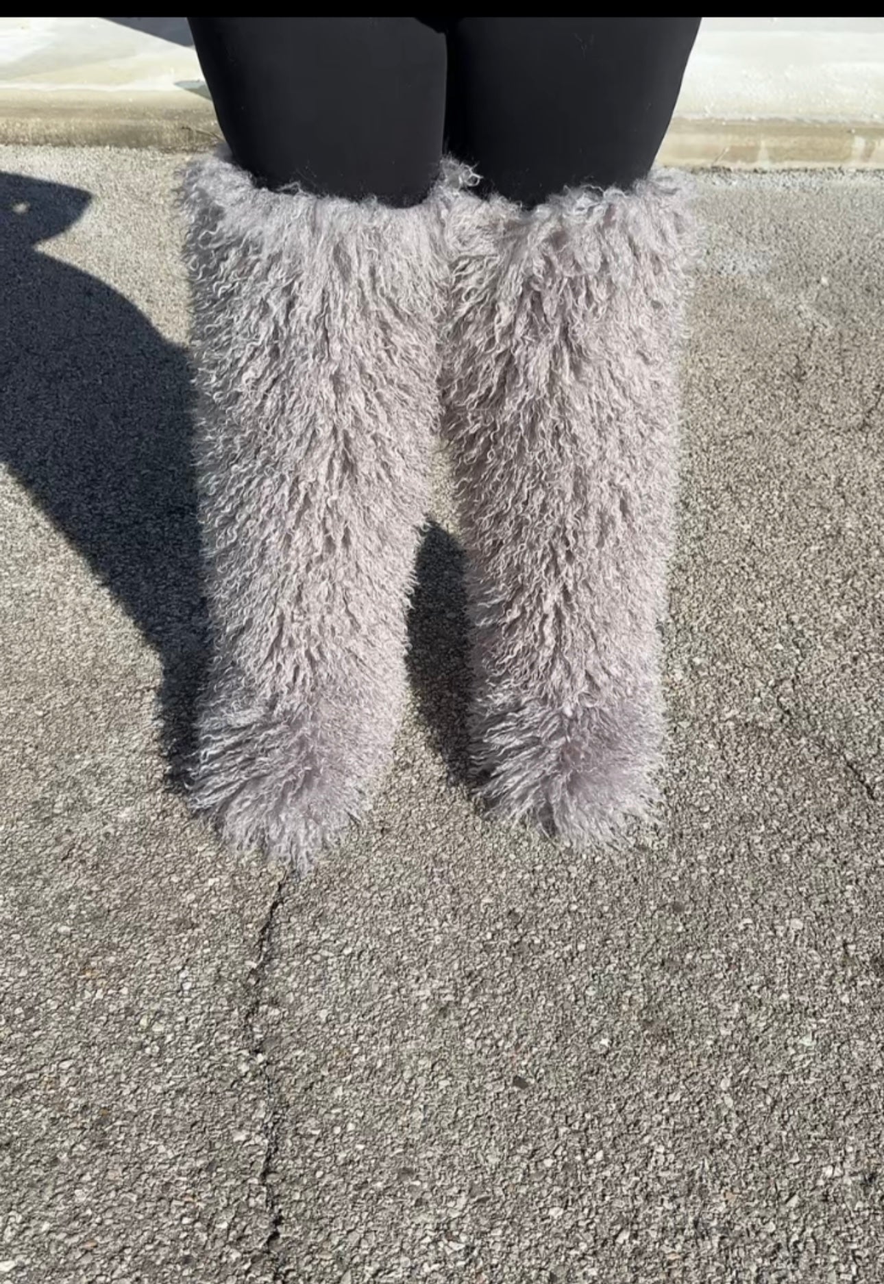 MONGOLIAN FUR BOOTS
