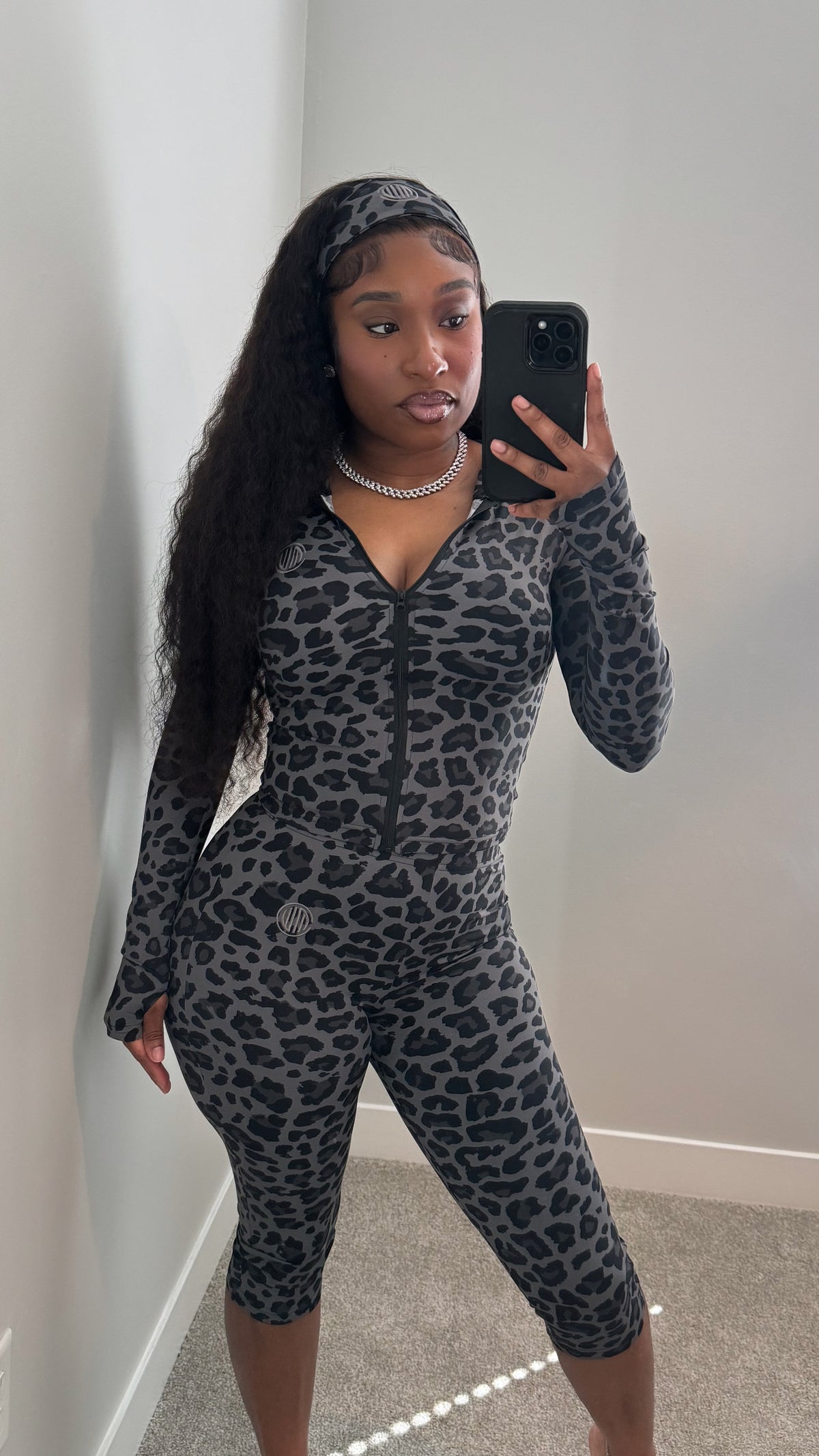 Cheetah Capri Set