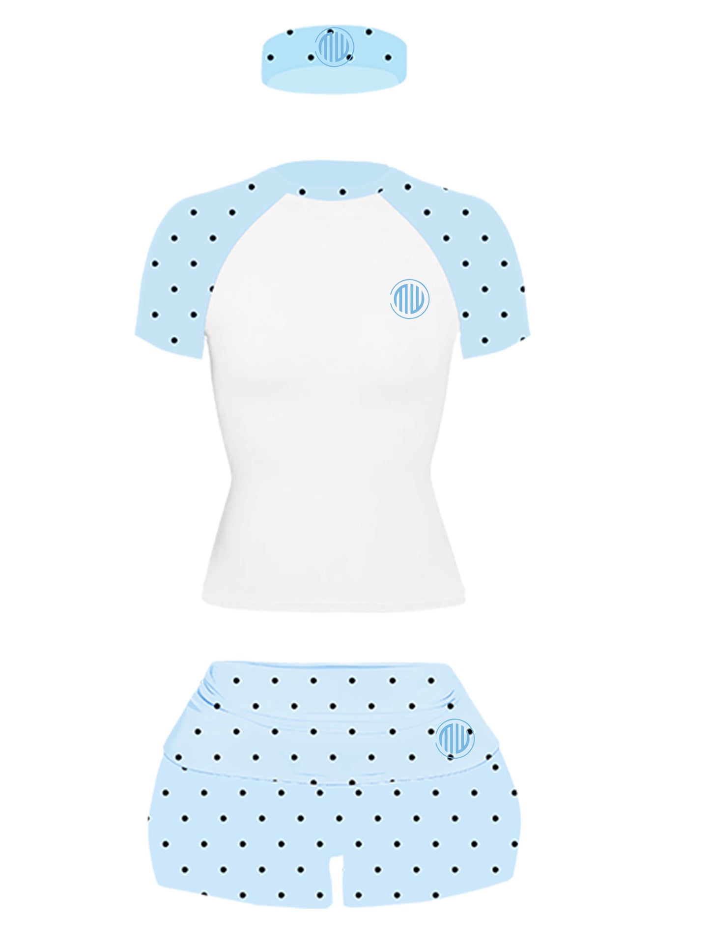 POLKA DOT YOGA SET
