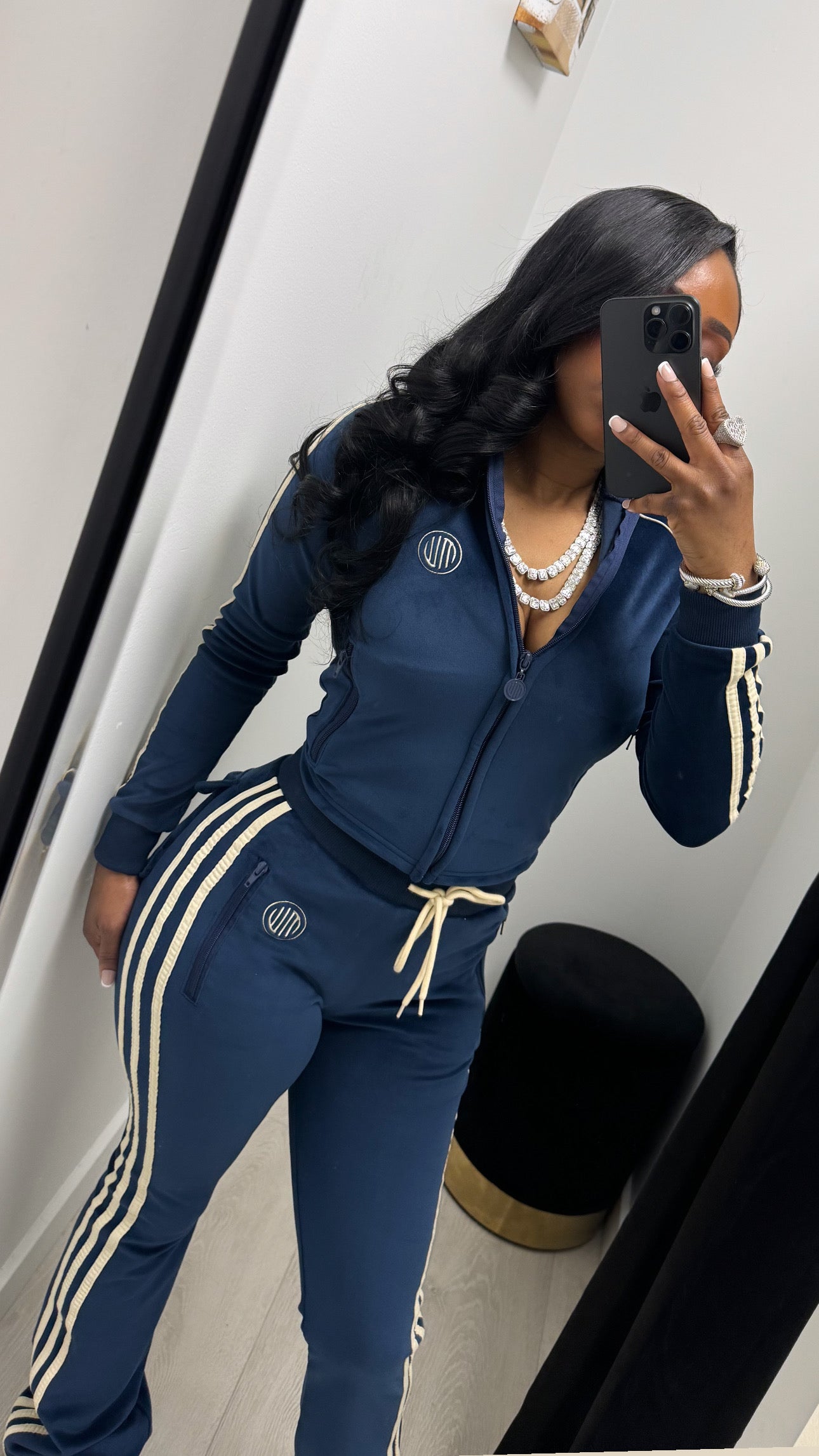 Vintage Tracksuit - NAVY