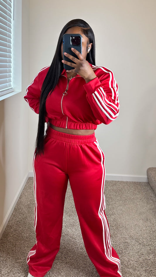 STRIPPED TRACKSUIT